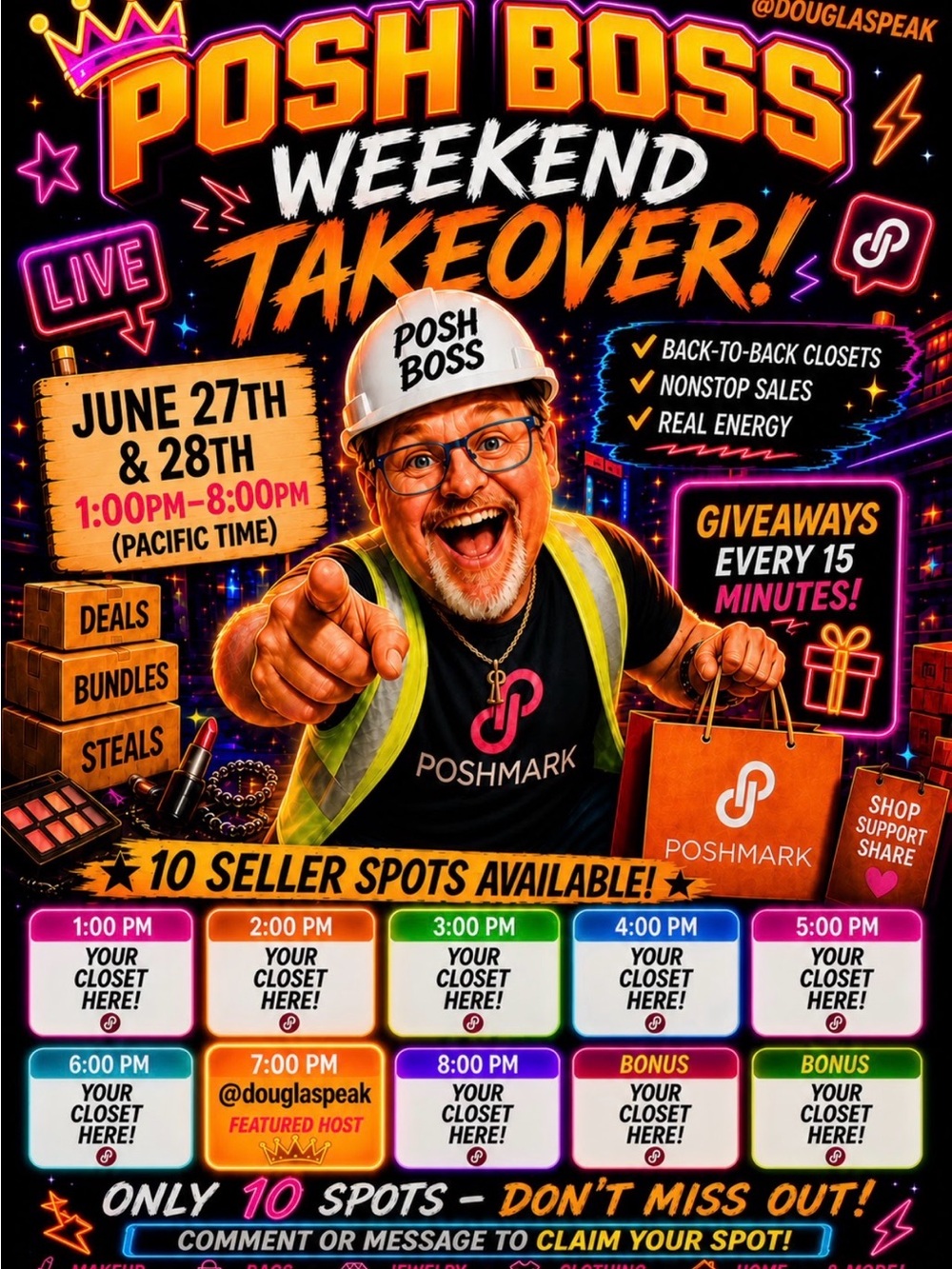 Posh Boss Weekend Takeover round 4